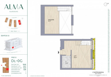 LOFT Bloco D - Alma Gardens . Cedência de Posição, Property for sale in Algés, Linda-a-Velha e Cruz Quebrada-Dafundo, Oeiras, DL34070