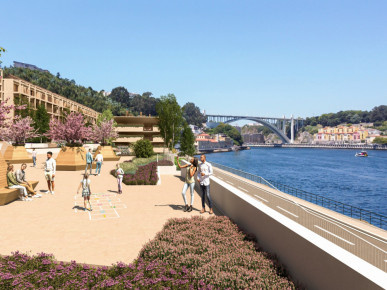 Apartamento T3 com garagem na primeira linha do Douro, Vila Nova de Gaia, Property for sale in DL35810