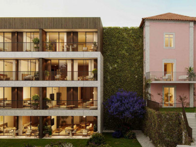 2 bedroom flat with garden and 2 parking spaces in Porto, Property for sale in Lordelo do Ouro e Massarelos, Porto, DL36001