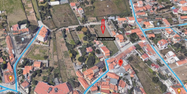 Land with Approved PIP 500 m from the Sea in Canidelo, Property for sale in DL36353